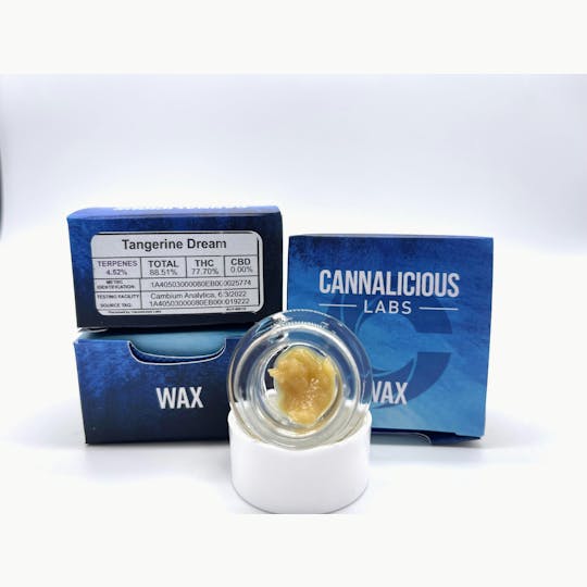 Cannalicious Labs - Tangerine Dream Wax - 1