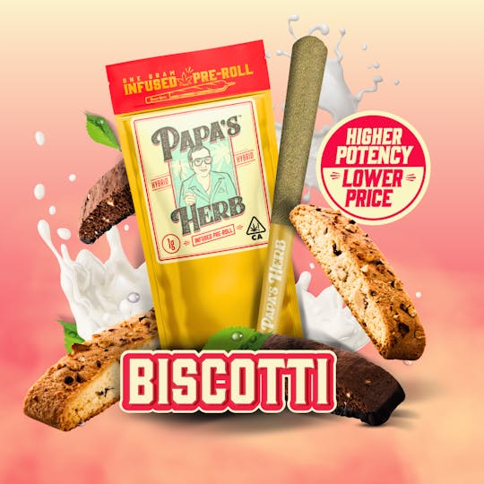 Papa's Herb - Biscotti (1g) Preroll - 1
