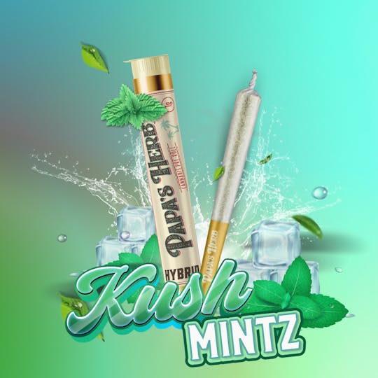 Papa's Herb - Kush Mintz (1g) Preroll - 1