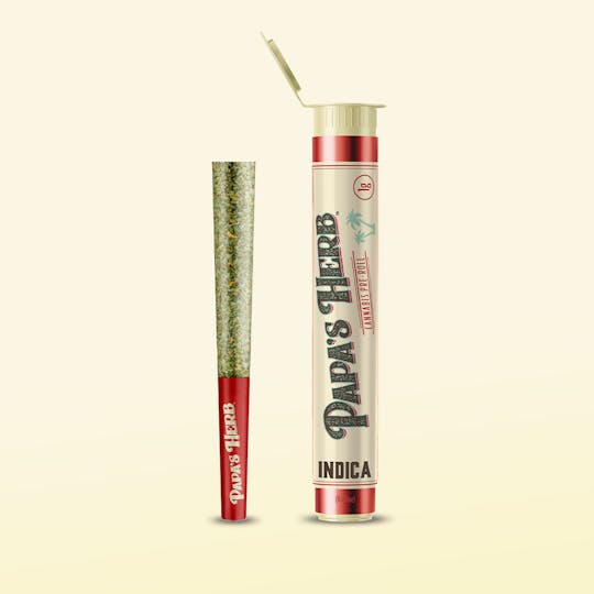 Papa's Herb - Grand Daddy Purp (1g) Preroll - 1