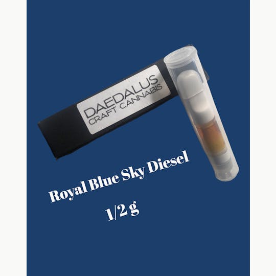Daedalus Craft Cannabis - Royal Blue Sky Diesel - Cartridge - 1/2 gram - 1