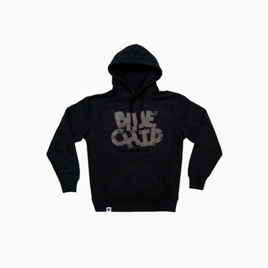 Blue Chip - Heavyweight Cross-Grain Hooded Sweatshirt (S) - 1