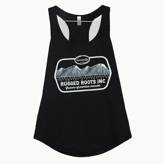 Rugged Roots - Rugged Roots - Rugged Tank Top (Black and White) {SM} - 1