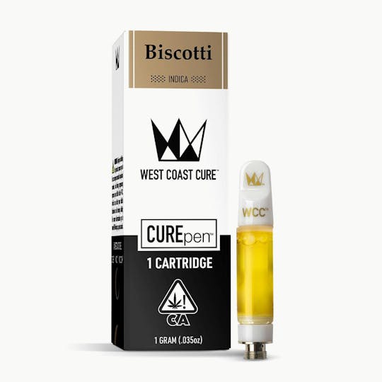 West Coast Cure - Biscotti CUREpen Cartridge - 1g - 1