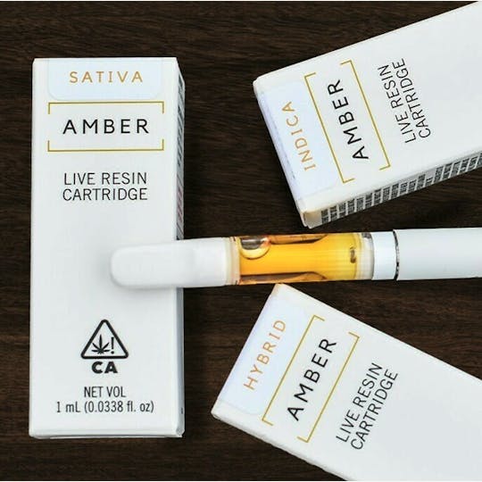 Amber - Amber Live Resin 1g Cartridge - Clementine - 1