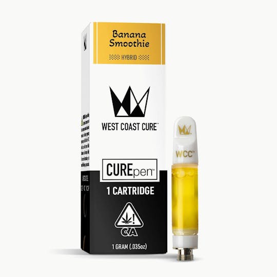 West Coast Cure - Banana Smoothie CUREpen Cartridge - 1g - 1