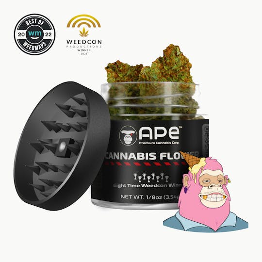 APE Premium Cannabis Corp - GRAPES AND CREAM (Indica) — 3.54g Premium Flower - 1