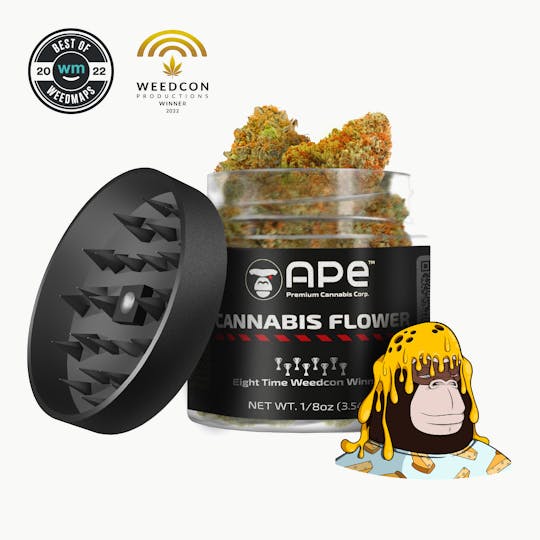APE Premium Cannabis Corp - WEDDING CAKE X GELATO (Indica) — 3.54g Premium Flower - 1