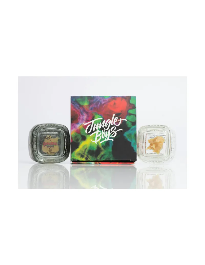 Jungle Boys Cookies N Cream x Grape Cake Head - 1g Live Rosin Batter concentrate