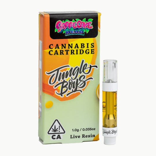Jungle Boys - Jungle Boys | Grape Cake Head - 1g Live Resin Cartridge - 1
