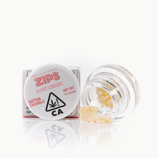 Crown Genetics - Zips By Crown Jack Herer Crumble 1G - 1