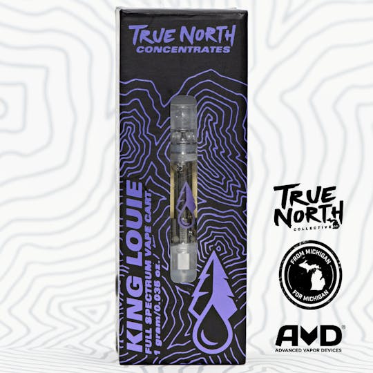 True North Collective MI - True North Collective: King Louie - 1g Cannabis Terpene Vape Cart - 1