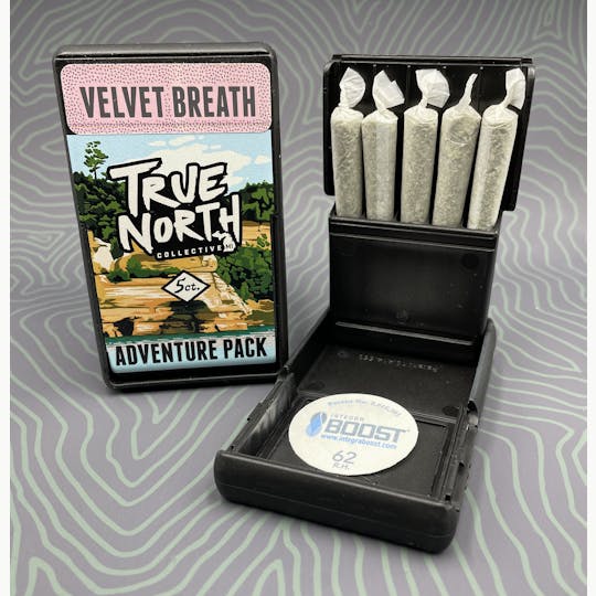 True North Collective MI - Velvet Breath Adventure 5 Pack Pre-rolls - 1