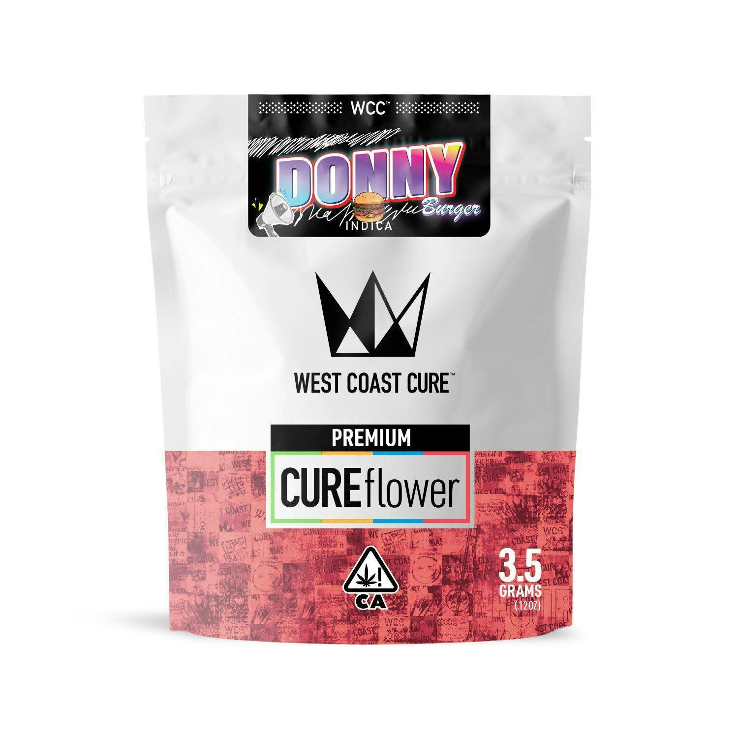 West Coast Cure - Donny Burger - 3.5g Premium Flower - 1