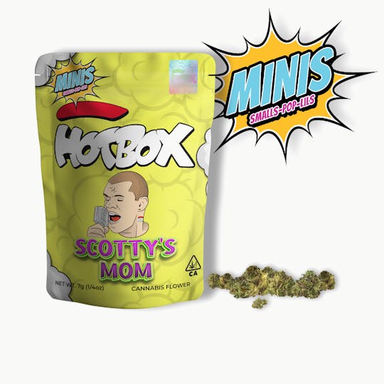 HOTBOX™ - HOTBOX | Scotty's Mom Indica Minis (7g or 1/4 oz) Indoor Flower - 1