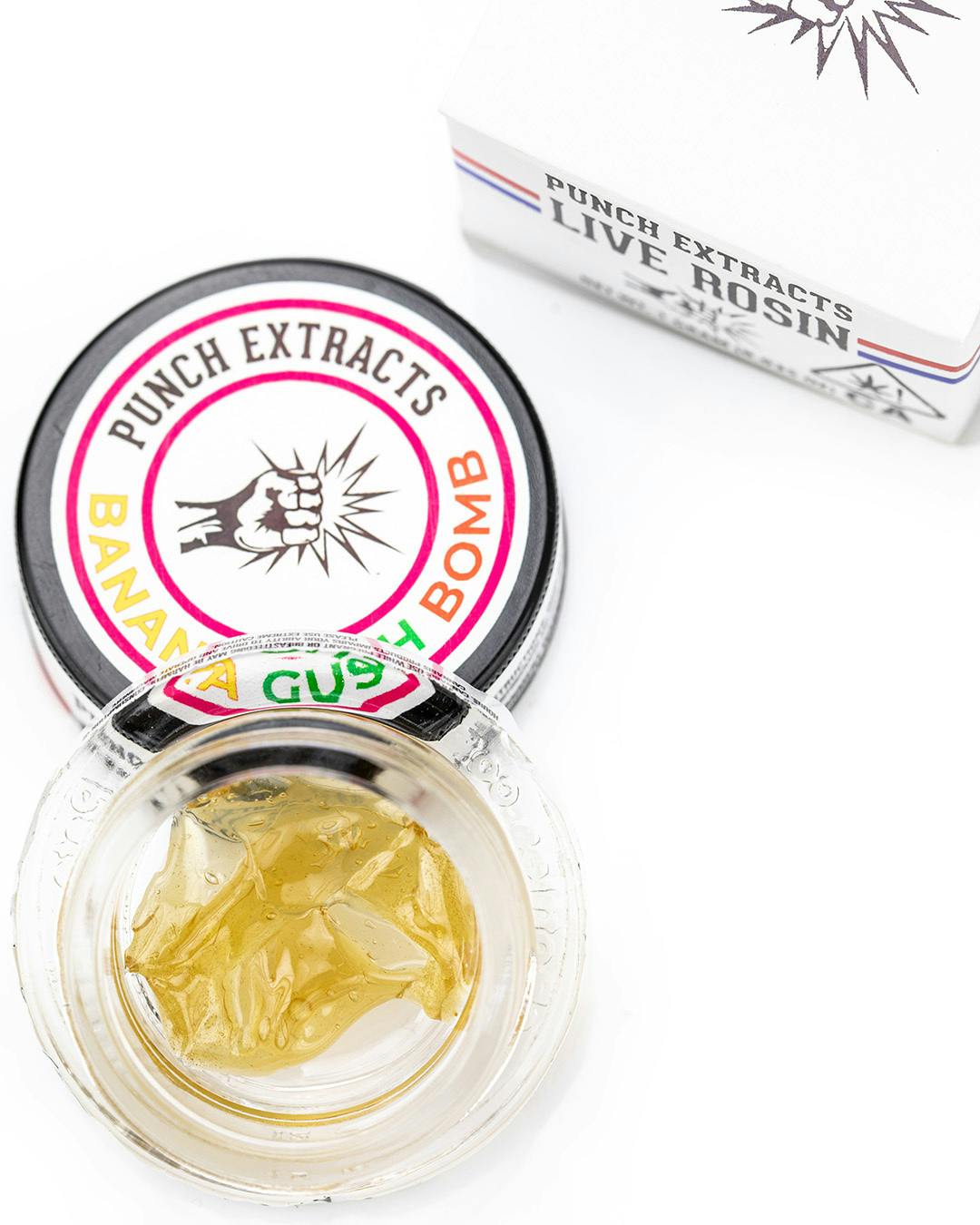 Punch Live Rosin Banana Gush Bomb Tier 4 Punch Edibles & Extracts