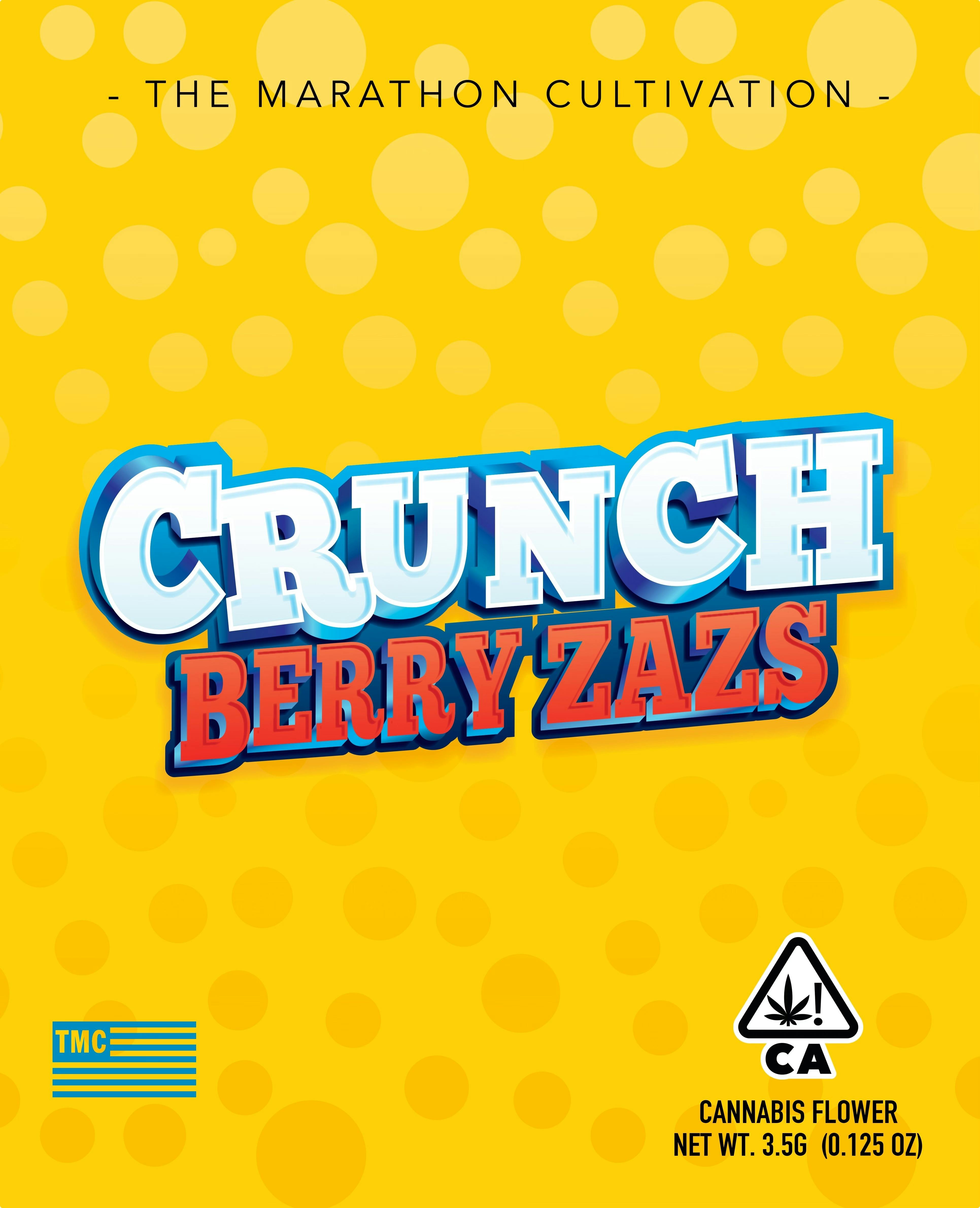Crunch Berry Zazs Flower - The Marathon Cultivation