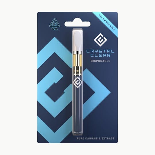 Crystal Clear - Bubba Zkittlez Live Resin - 1g Disposable - 1