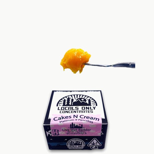 Locals Only Concentrates - Cakes N Cream Live Wet Badder - 1
