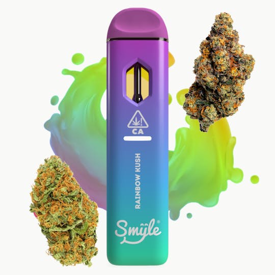 Smyle™ - Smyle™ Live Resin Rainbow Kush - 1G Disposable Pen - 1