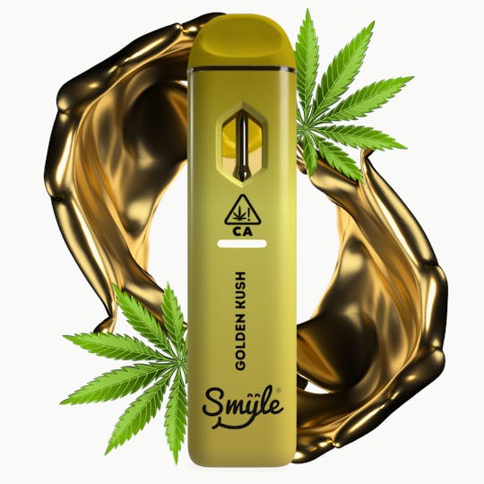Smyle™ - Smyle™ Live Resin Golden Kush - 1G Disposable Pen - 1