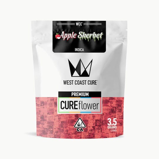 West Coast Cure - Apple Sherbet - 3.5g Premium Flower - 1