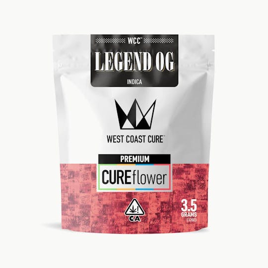 West Coast Cure - Legend OG - 3.5g Premium Flower - 1