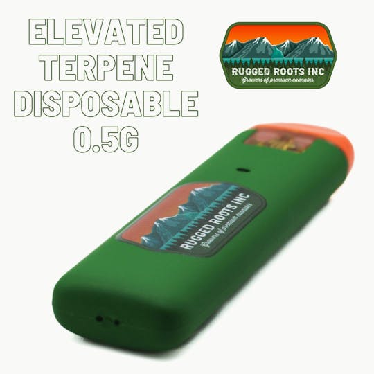 Rugged Roots - Rugged Roots - Disposable Elevated Terpene GMO 0.5g - 1