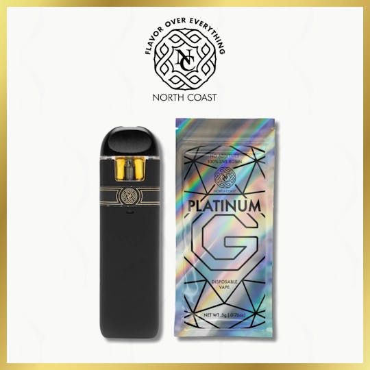 North Coast - North Coast Platinum G Rosin Disposable Pod .5g - 1