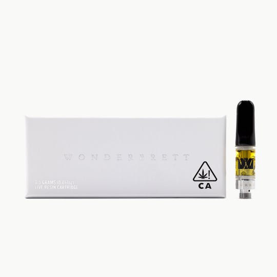 Wonderbrett - Blueberry Purp Live Resin Vape Cartridge - 1