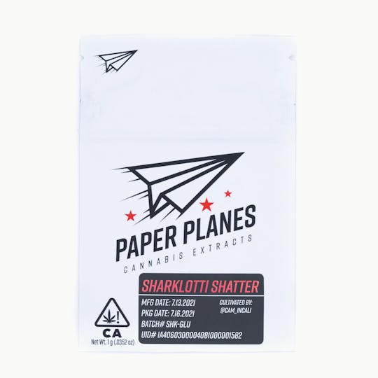 Paper Planes Extracts - Sharklotti | 1g | Shatter - 1