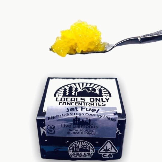 Locals Only Concentrates - Jet Fuel Live Diamonds - 1