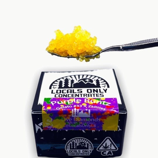 Locals Only Concentrates - Purple Runtz Live Diamonds - 1