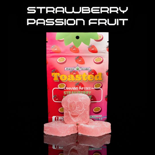 American Cannabis Company - ACC Toasted Gummies Strawberry Passion Fruit 10pk (Hybrid) - 1