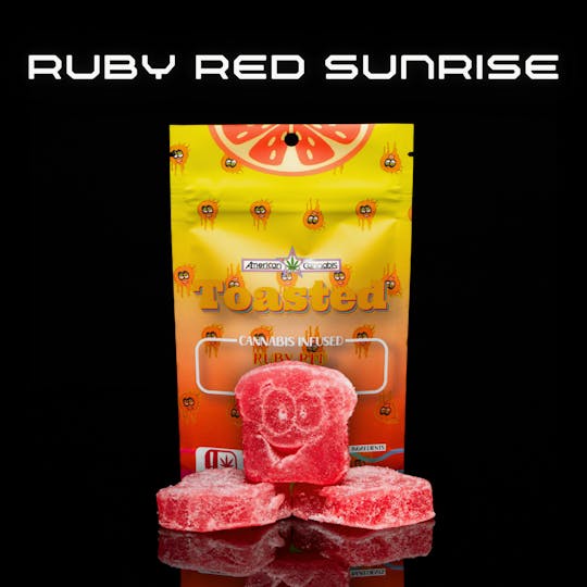 American Cannabis Company - ACC Toasted Gummies Ruby Red Sunrise 10pk (Hybrid) - 1
