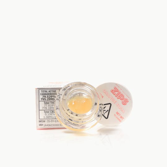 Crown Genetics - Zips By Crown Orange Soda Sugar 1G - 1