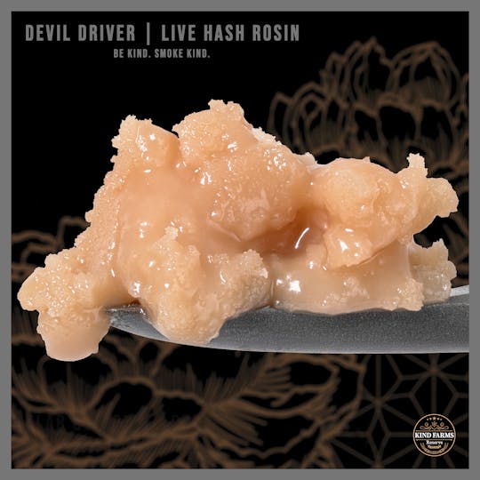 Kind Farms Reserve - Devil Driver Live Hash Rosin - Kind Farms Reserve - 1