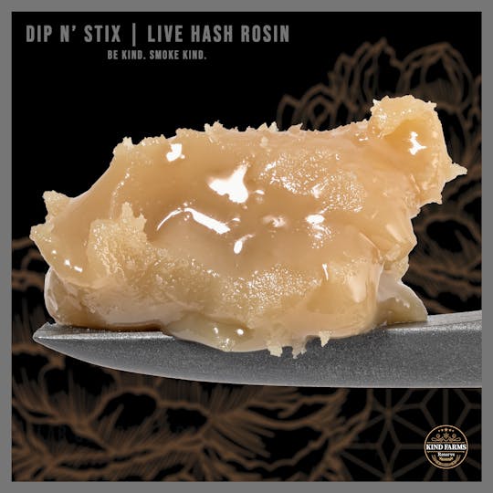 Kind Farms Reserve - Dip’N Stix Live Hash Rosin - Kind Farms Reserve - 1