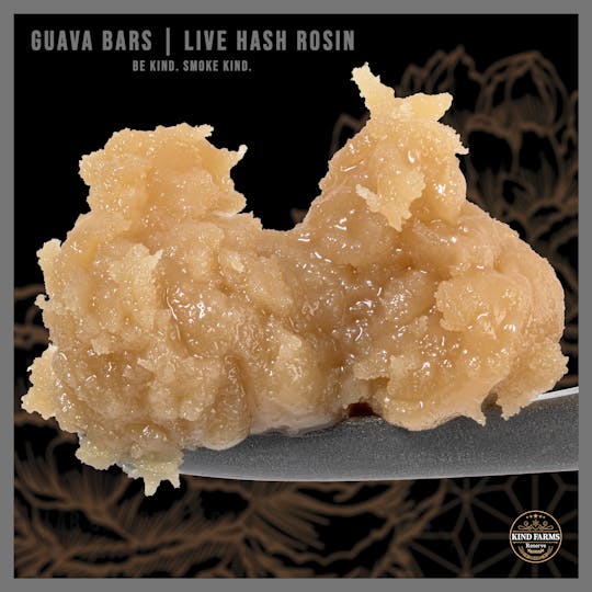 Kind Farms Reserve - Guava Bars Live Hash Rosin - Kind Farms Reserve - 1