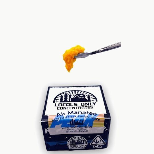 Locals Only Concentrates - Air Manatee Live Wet Badder - 1
