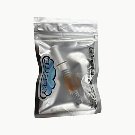 Indico - 1g Grape Bubba Kush Syringe - Blue Sky - 1
