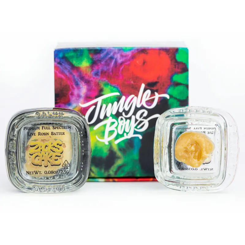Jungle Boys Zacks Cake - 2.5g Full Spectrum Live Rosin Batter concentrate