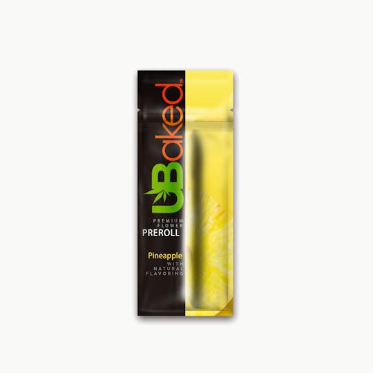 UBaked - Pineapple Flavored Infused Pre-roll - 1
