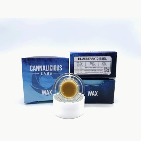 Cannalicious Labs - Blueberry Diesel Wax - 1