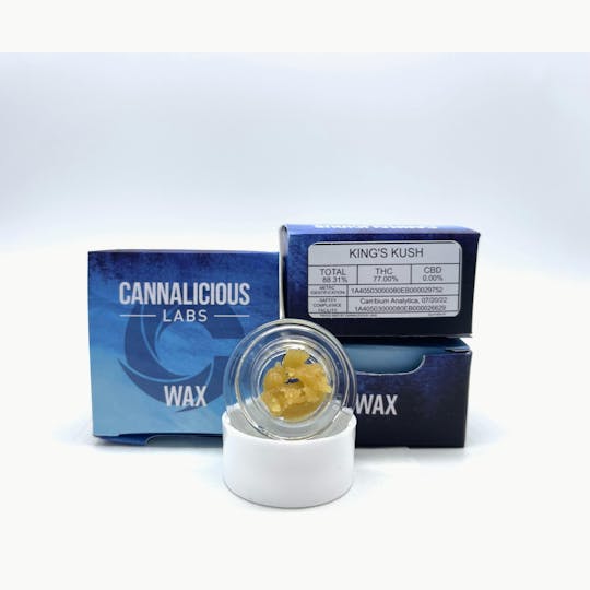 Cannalicious Labs - King's Kush Wax - 1