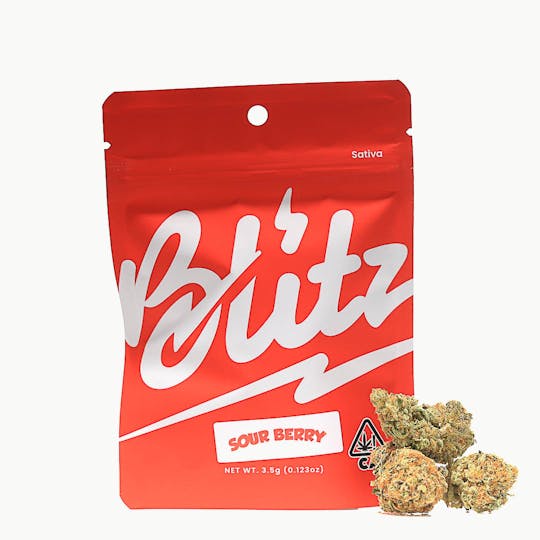 Crown Genetics - Blitz Sour Berry 3.5G - 1
