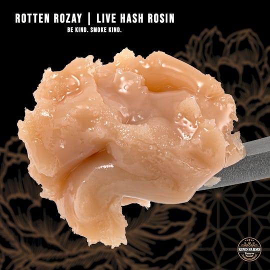 Kind Farms Reserve - Rotten Rozay Live Hash Rosin - Kind Farms Reserve - 1