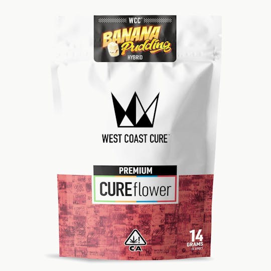 West Coast Cure - Banana Pudding - 14g Premium Flower - 1