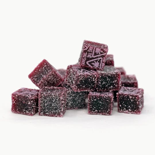 SeaWeed Co. - SWC - Sour Amnesia Haze strain - Blackberry Pear Pâte de Fruit - 90mg - 1