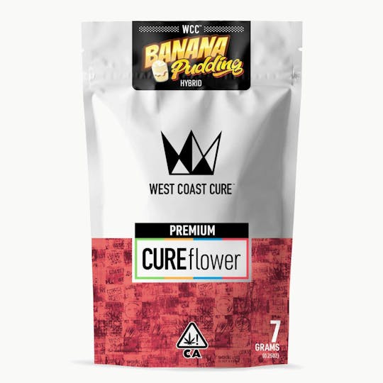 West Coast Cure - Banana Pudding - 7G Premium Flower - 1